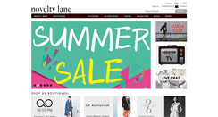 Desktop Screenshot of noveltylane.com